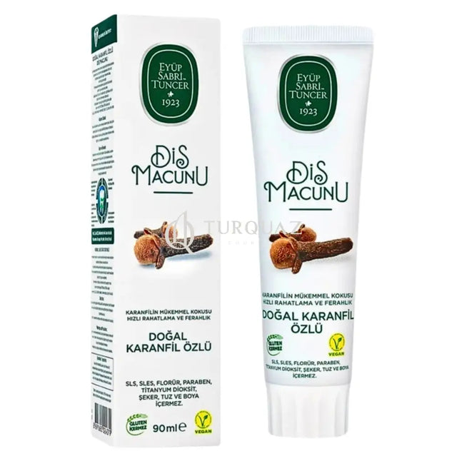 Eyup Sabri Tuncer Natural Clove Extract Toothpaste 90ml - Eyup Sabri Tuncer Natural Clove Extract Toothpaste 90 ml
