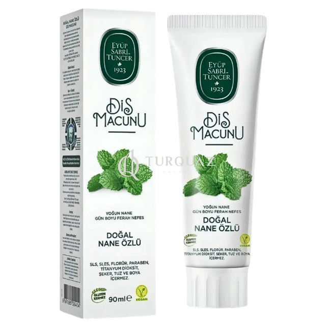Eyup Sabri Tuncer Natural Mint Extract Toothpaste 90ml Eyup Sabri Tuncer Natural Mint Extract Toothpaste 90 ml
