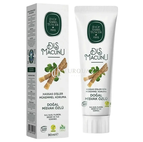 Eyup Sabri Tuncer Natural Misvak Ozlu Extract Toothpaste 90ml Eyup Sabri Tuncer Natural Miswak Extract Toothpaste 90 ml