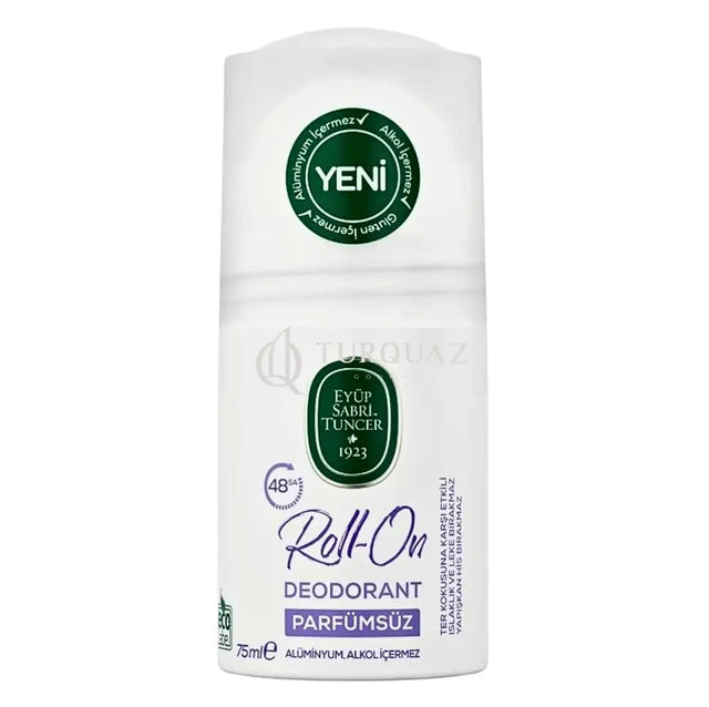 Eyup Sabri Tuncer Unscented 75ml Roll-On Deodorant Eyup Sabri Tuncer Unscented 75 ml Roll-On Deodorant