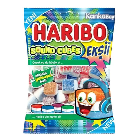 Haribo Sound Cubes Eksii 70g Jelibon