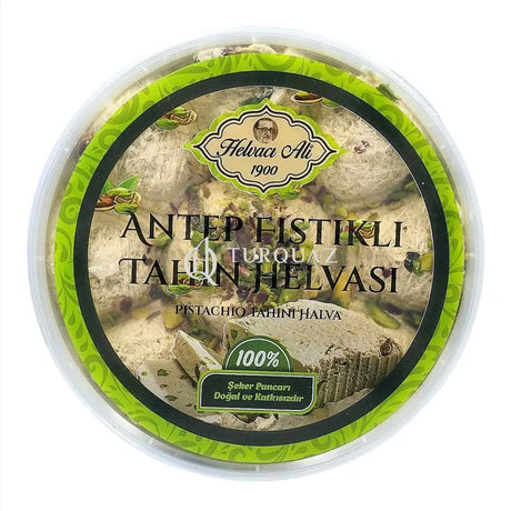 Helvaci Ali Pistachio Tahin Halva 500g Turkish helva