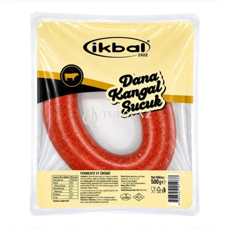Ikbal Fermented Traditional Beef Kangal Soujouk 500g - Ikbal Fermented Traditional Beef Kangal Soujouk 500g