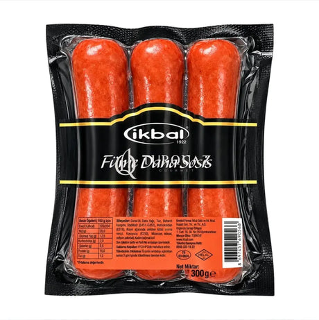 Ikbal Fume Beef Sausage 300g - Ikbal Fume Beef Sausage 300g