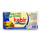 Kebir Block Full Fat Kashkaval Cheese 1000g - Kebir Block Full Fat Kashkaval Cheese 1000g