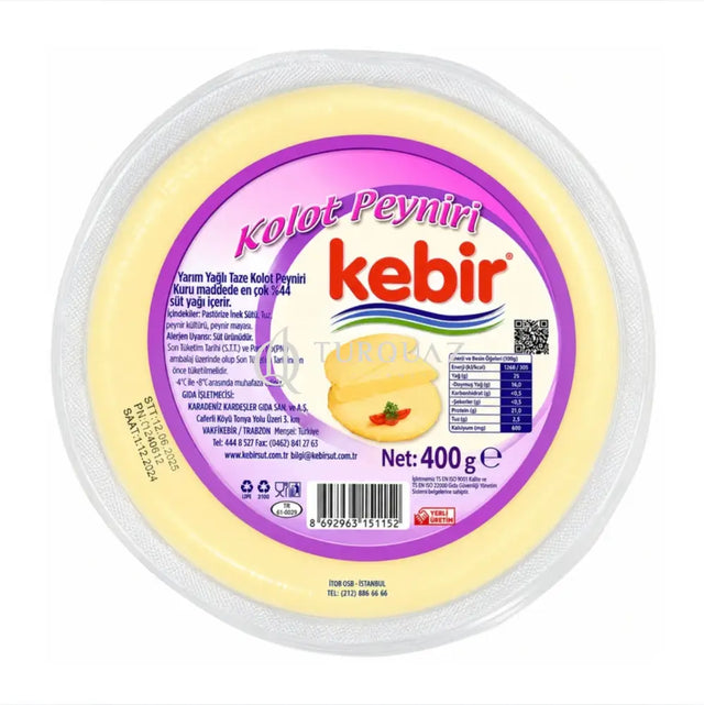 Kebir Fatty Kolot Cheese 400g - Kebir Fatty Kolot Cheese 400g