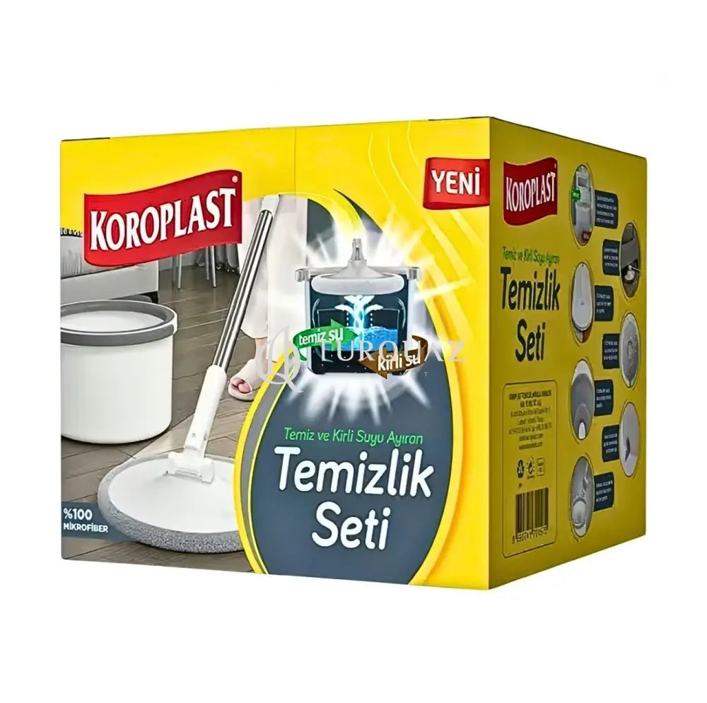 Koroplast Cleaning Mop Set Koroplast Zippered Bag Medium Size