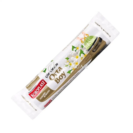 Koroplast Jasmine Scented Drawstring Medium Garbage Green Bag 15X55X60cm Koroplast Jasmine Scented Drawstring Medium