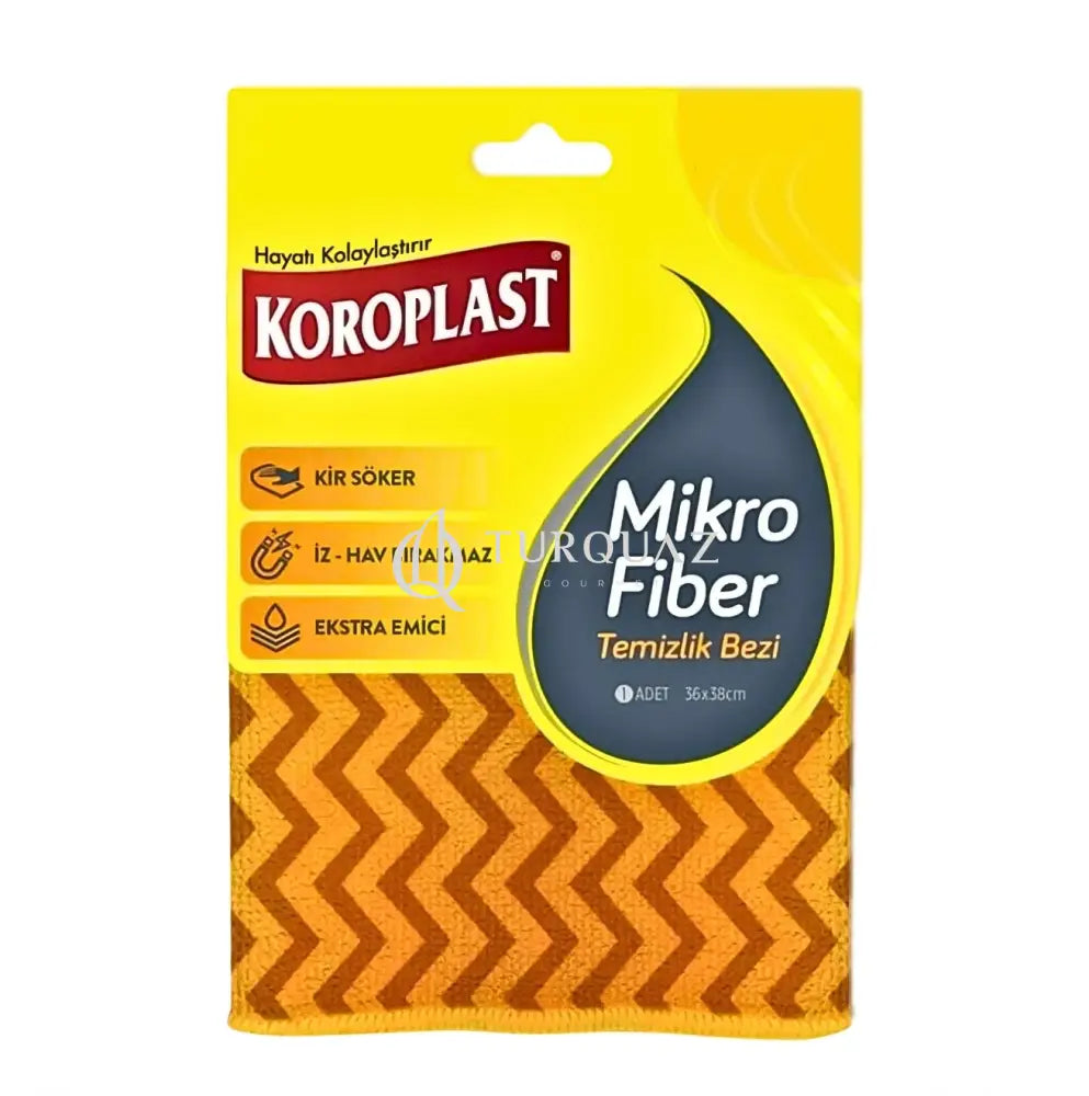Koroplast Microfiber Cleaning Cloth 1pcs 36X38cm Koroplast Microfiber Cleaning Cloth