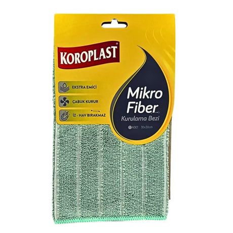 Koroplast Microfiber Drying Cloth 1pcs 30X30cm Koroplast Microfiber Drying Cloth