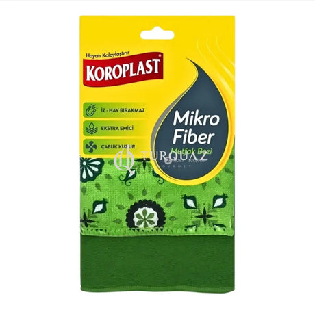 Koroplast Microfiber Oil Dirt Remover Kitchen Cloth 2pcs 30x30cm Koroplast Microfiber Oil - Dirt Remover Kitchen Cloth