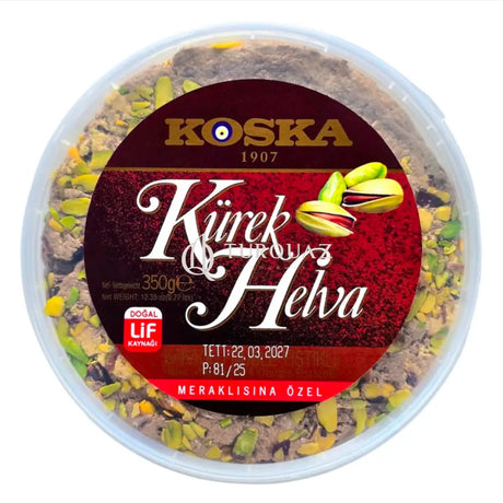 Koska Pistachio CoCoa Halva 350g Koska Exra Pistachio Cacoa Halva 350g