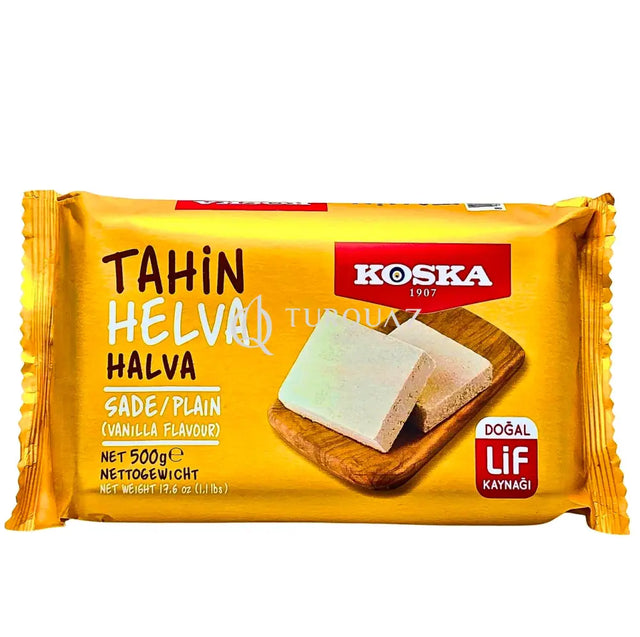 Koska Plain Halva 500g Koska Pistachio Halva 500g