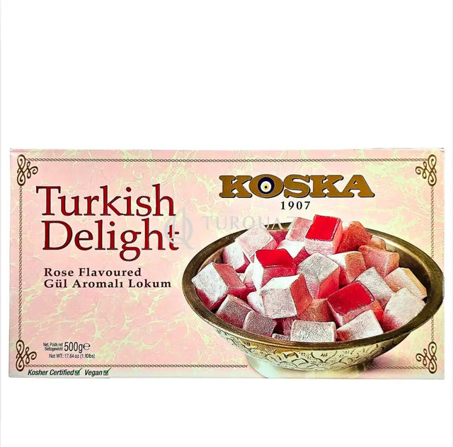 Koska Rose Turkish Delight 500g Koska Rose Turkish Delight 500g