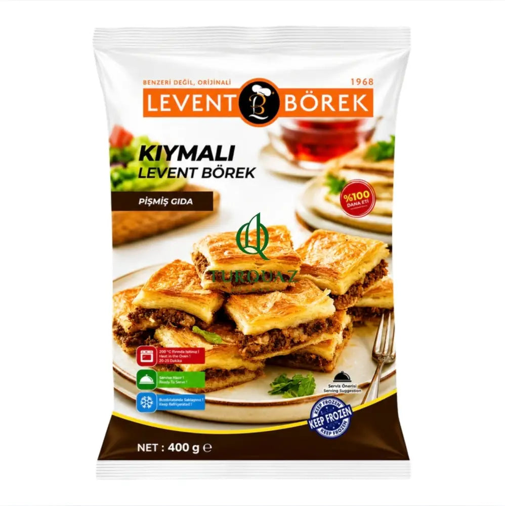 Levent Borek Minced Meat 400g - Levent Borek with Mince Meat 400g
