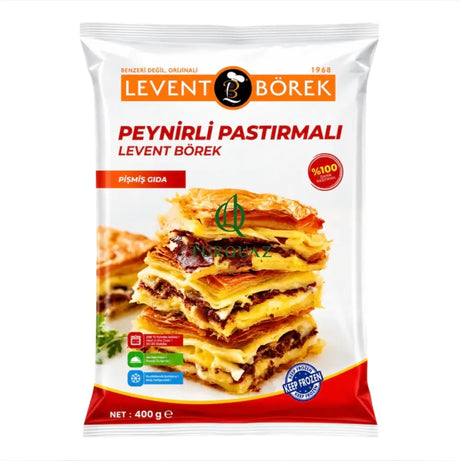 Levent Borek Pastirma and Cheese 400g - Levent Borek Pastirma with Cheese 400g