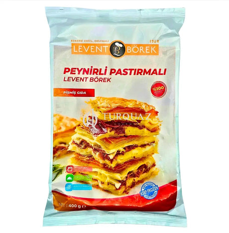 Levent Borek Pastirma and Cheese 400g Levent Borek Pastirma with Cheese 400g