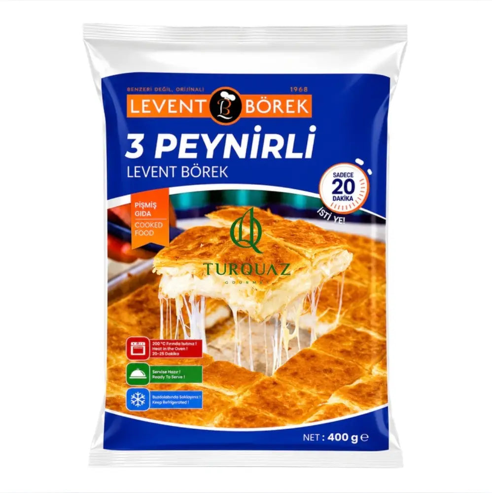 Levent Borek Three Cheese Borek 400g - Levent Borek Triple Cheese 400g