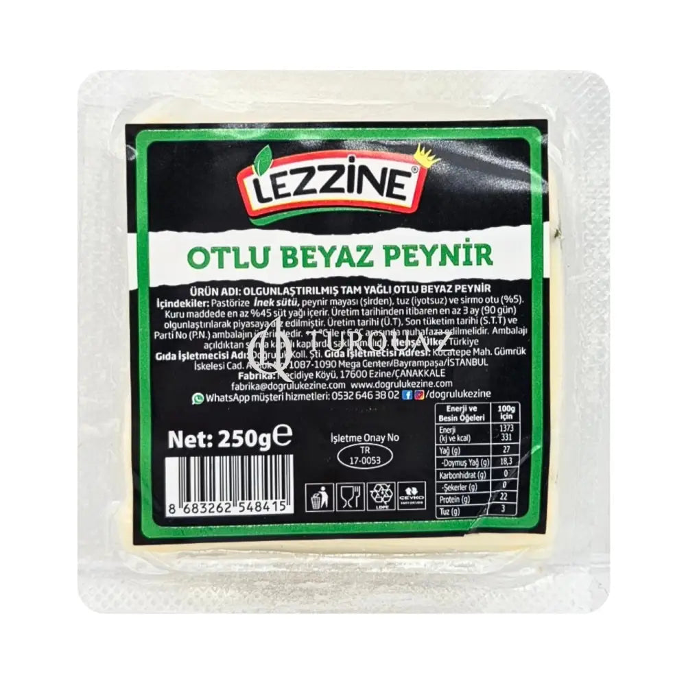 Lezzine 250g Traditional Herb Cheese - Herb Cheese