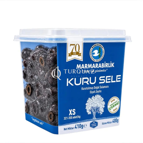 Marmarabirlik Kuru Sele Black Olives 400g - KuruSele Black Olives