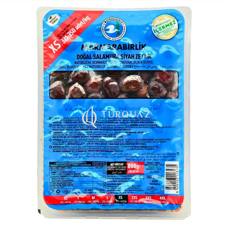 MarmaraBirlik Natural Black Olives Xs MarmaraBirlik Natural Black Olives Xs