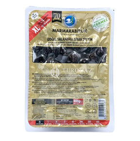 Marmarabirlik Salamura Black Olives Extra XL Vacuumed 800g - Salamura Black Olives Extra XS vacuumed