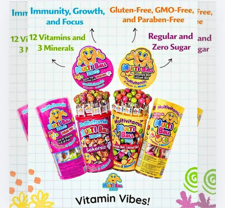 Multiball Multivitamin Lolipop - Multiball Multivitamin Lolipop