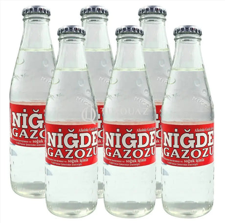 Nigde Gazozu Carbonated Soft Drink 6pcsX250ml TURKISH GAZOZ