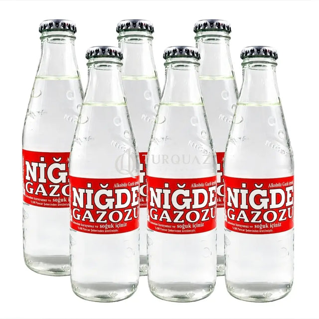 Nigde Gazozu Carbonated Soft Drink 6pcsX250ml - TURKISH GAZOZ