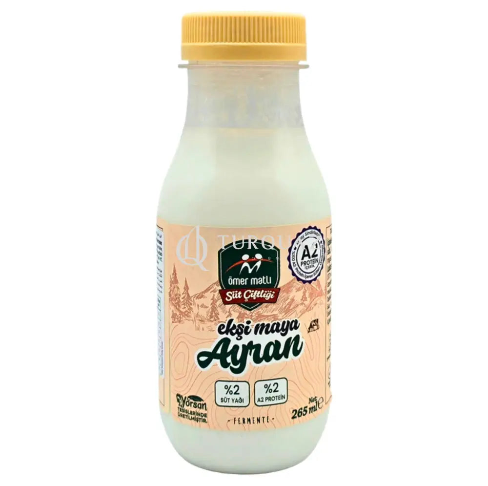 Omer Matli Sut Cifligi Eksi Maya Ayran 265g Matli Sut Cifligi Kara Maya Ayran 265g