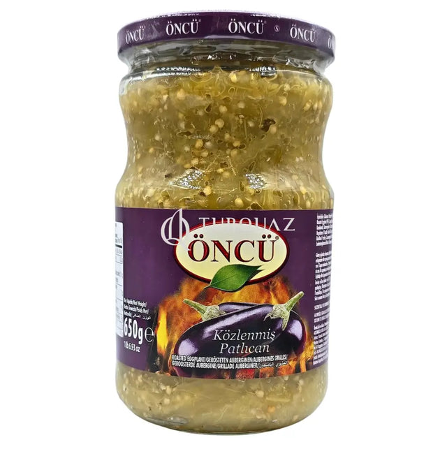 Oncu Roasted Eggplant 650g turkish roasted eggplant