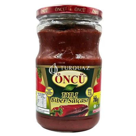 Oncu Sweet Pepper Paste 700g turkish oncu sweet tomato paste