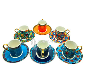 Paci Eleganza 6pcs Coffee Cup Set Paci Eleganza 6 Piece Coffee Cup Set
