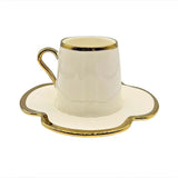 Paci Margaret Porcelain Turkish Coffee Cup Set 6pcs Paci Margaret 6-Piece Coffee Cup Set