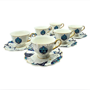 Paci Stella 6 Piece Coffee Cup Set Paci Stella 6 Piece Coffee Cup Set
