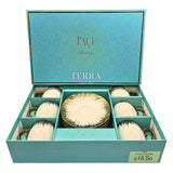Paci Terra Porcelain Turkish Coffee Cup Set 6pcs Paci Bamboo Porcelain Coffee Cup Set