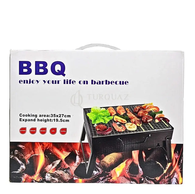 Portable Barbeque Grill 35X27cm Expand Height 19.5cm Portable Barbecue Grill 35x27cm