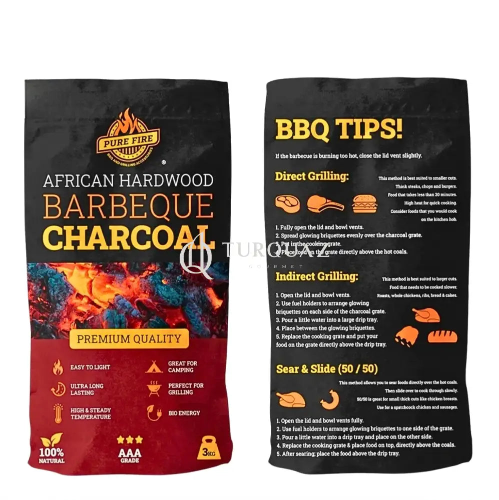 Pure Fire African Hardwood Barbeque Charcoal 5kg Barbeque Charcoal 5kg