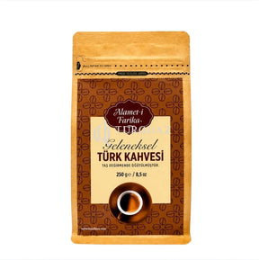 Refresh Alamet -i Farika Traditional Turkish Coffee Grinded in Stone Mill 250g - Refresh Turkish Coffee Arabica % 100
