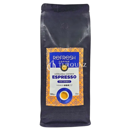 Refresh Espresso No.1 Roasted Seed 100% Arabica 1Kg Refresh Espresso No1 1kg