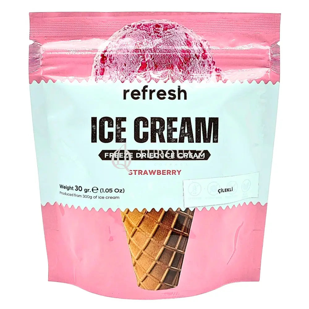 Refresh Freeze Dried Ice Cream Strawberry 30g Refresh Freeze Dried Ice Cream Strawberry 30g