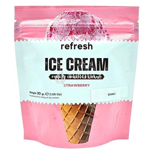 Refresh Freeze Dried Ice Cream Strawberry 30g Refresh Freeze Dried Ice Cream Strawberry 30g