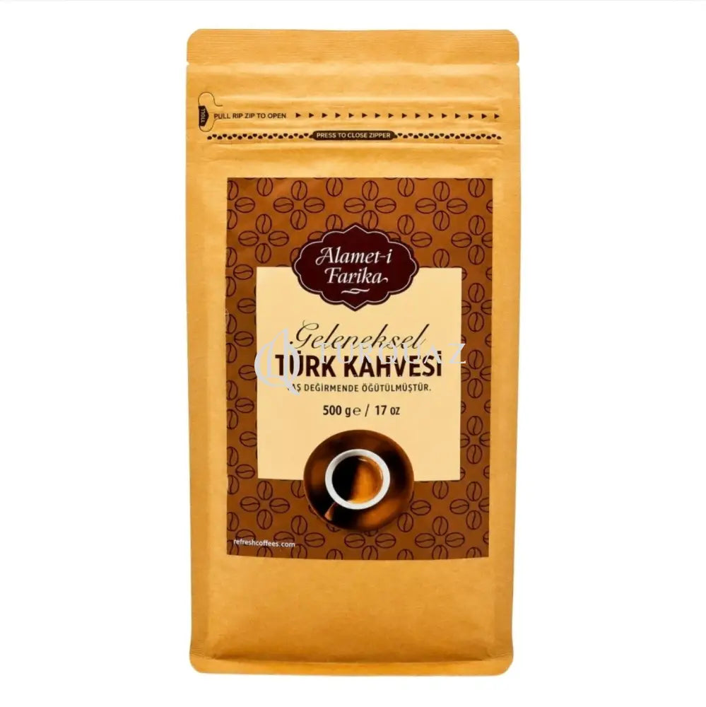 Refresh Traditional Turkish Coffee Grinded 500g - Refresh Turkish Coffee Arabica % 100 500g