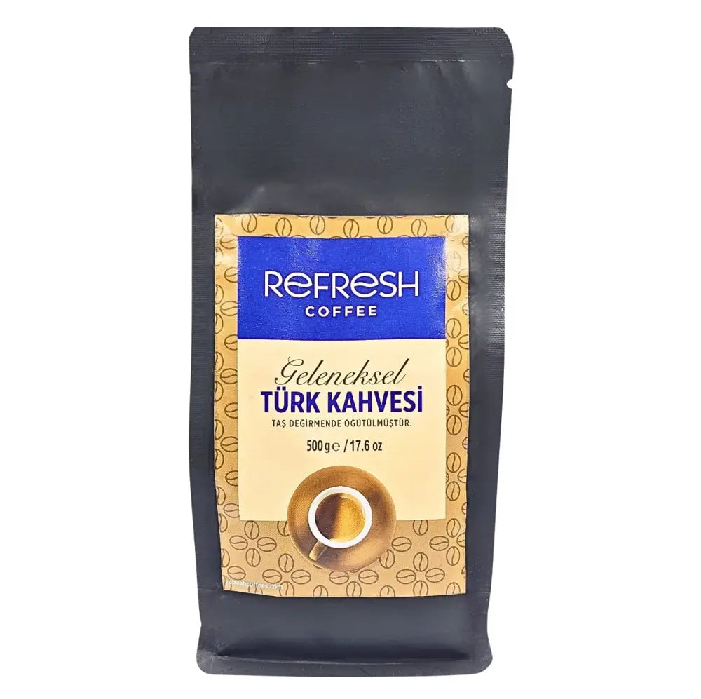 Refresh Traditional Turkish Coffee Grinded 500g Refresh Turkish Coffee Arabica % 100 500g