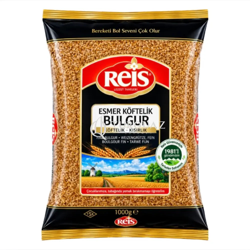 Reis Brown Fine Bulgur 1000g - Reis Brown Fine Bulgur 1000g