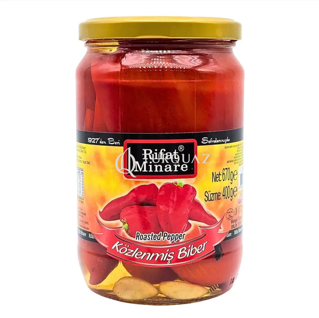 Rifat Minare Roasted Pepper 670g - Rifat Minare Roasted Pepper 580g