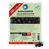 Marmarabirlik Salamura Black Olives Vacuumed 2XS X 500g