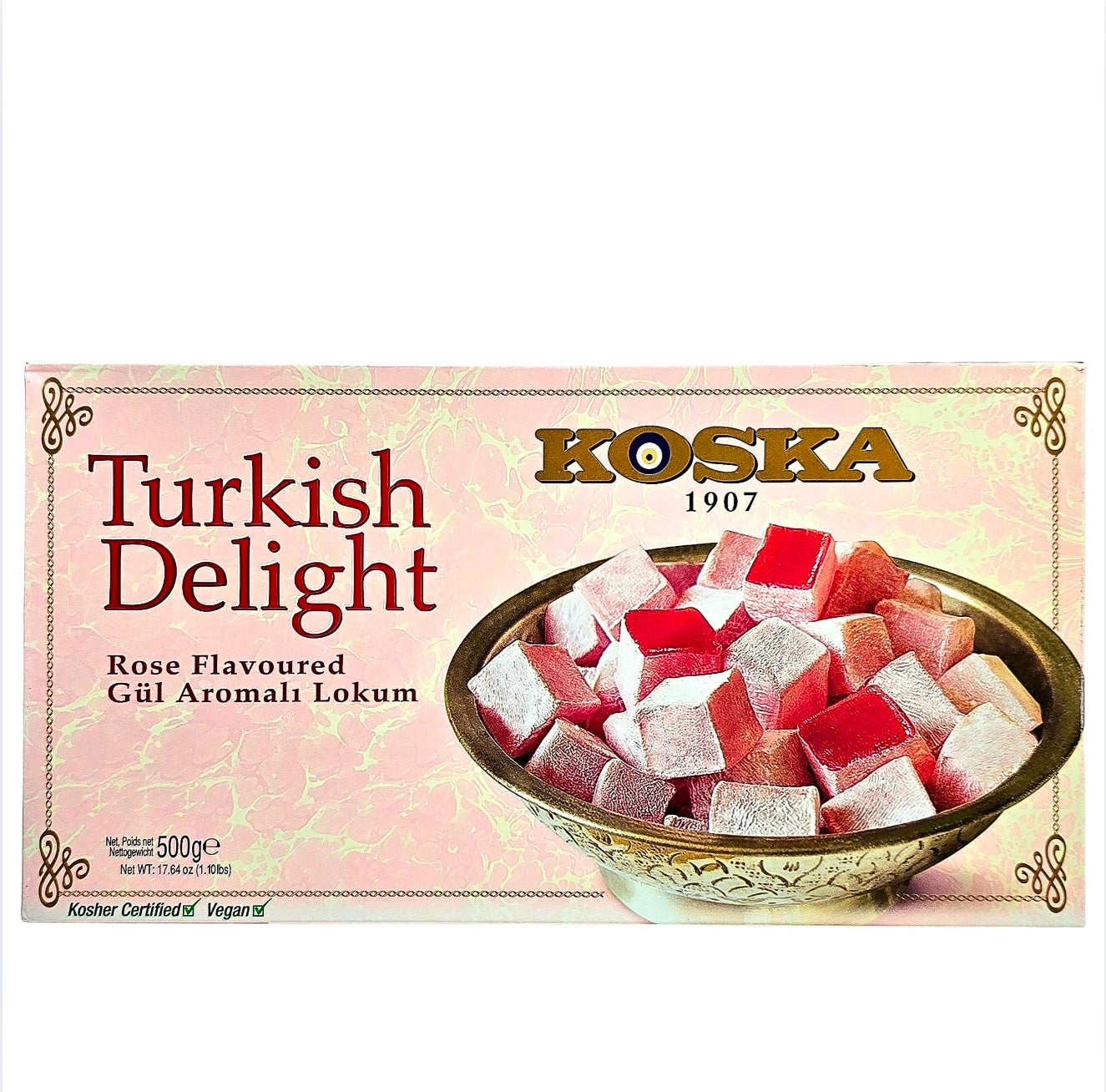 Koska Rose Turkish Delight 500g