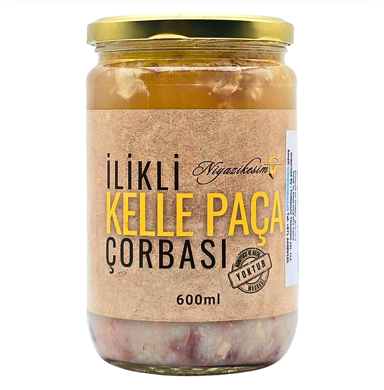 NiyaziKesim Kelle Paca Soup 600ml