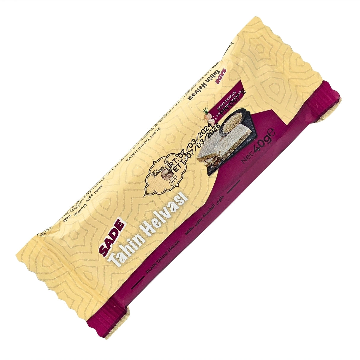 Helvaci Ali Plain Tahin Halva 40g